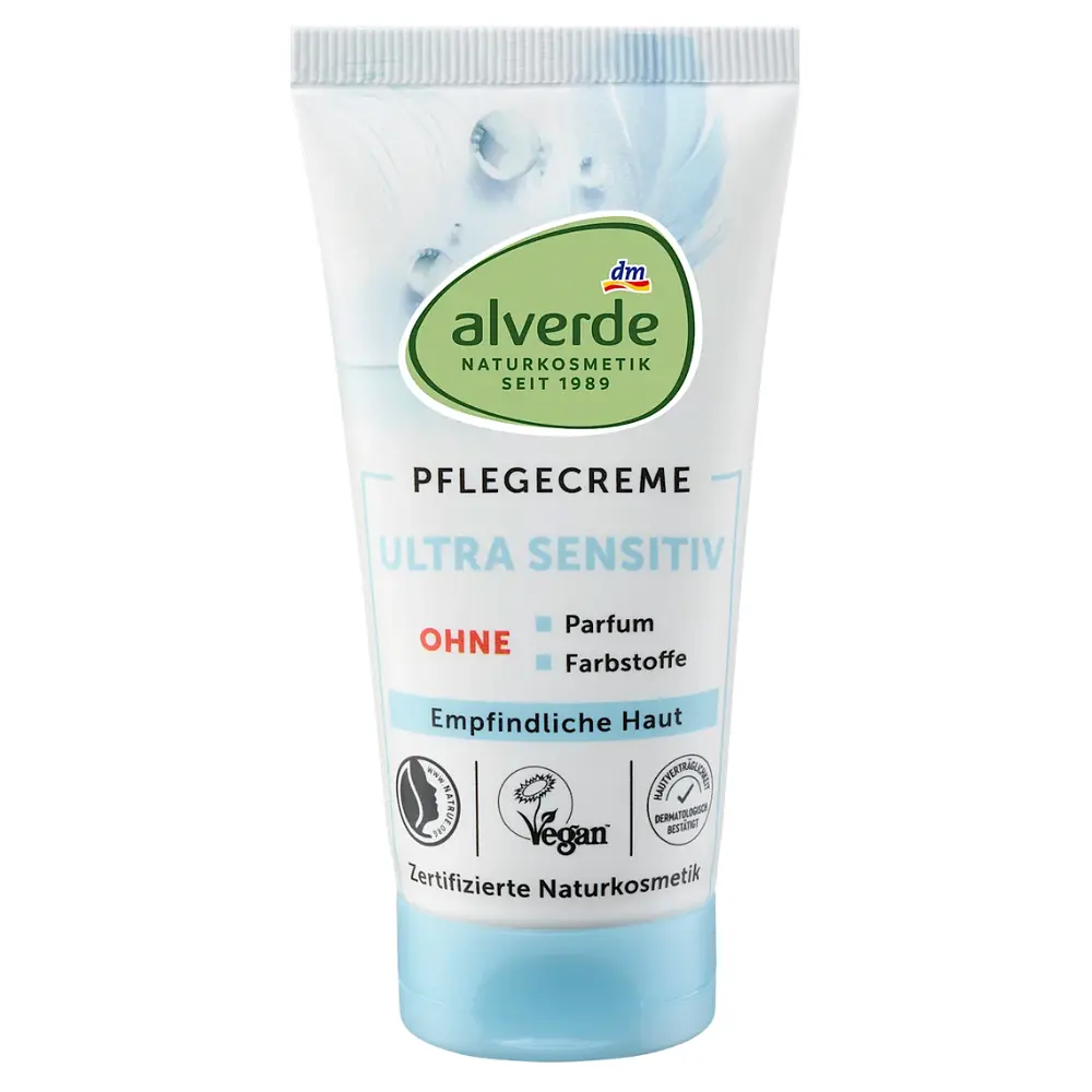 Крем Alverde Naturkosmetik для догляду за чутливою шкірою обличчя 50 мл - фото 3