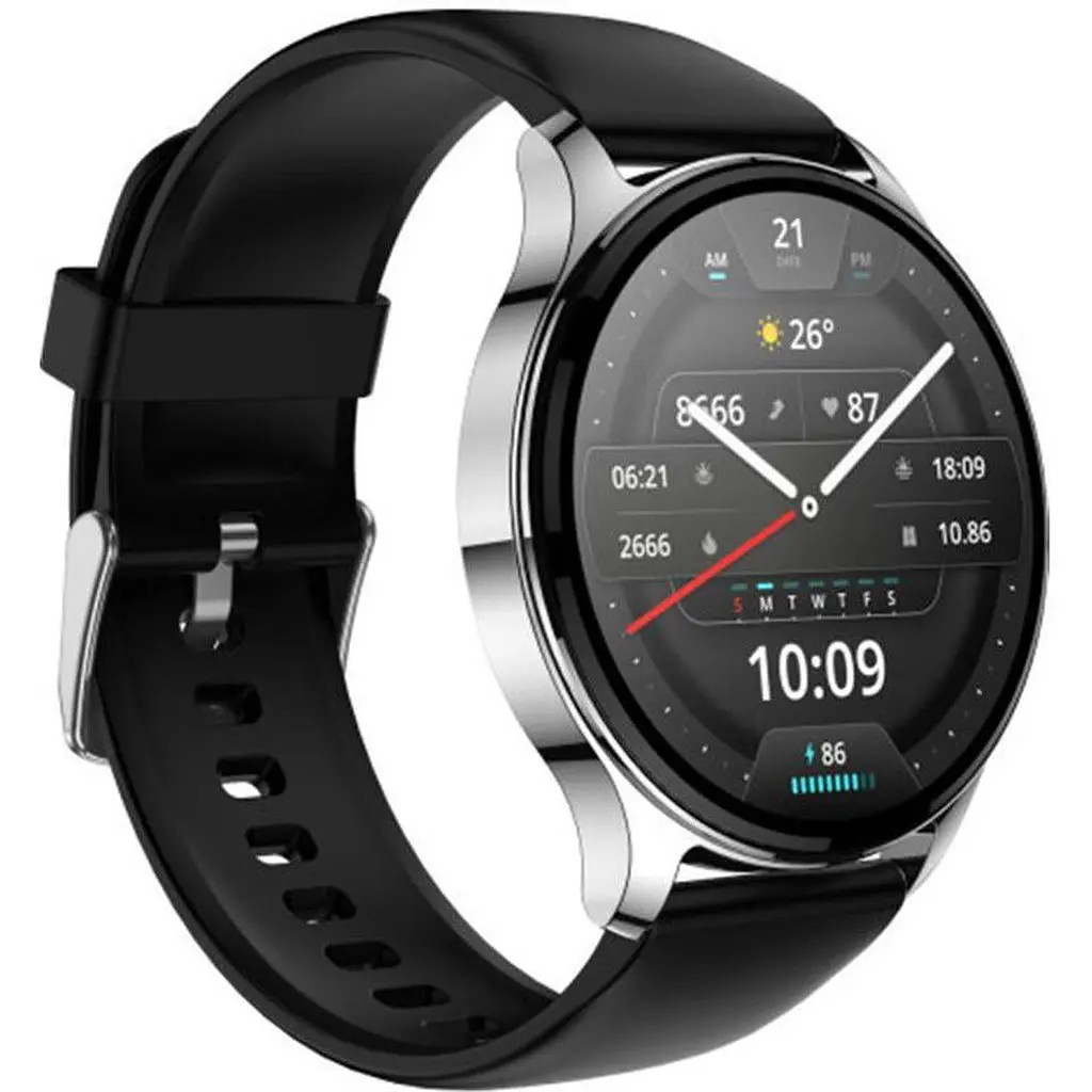 Смарт часы Amazfit Pop 3R A2319 серебристые - фото 3