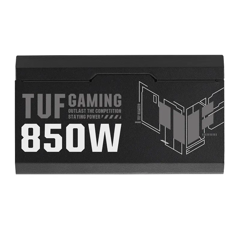 Блок живлення Asus TUF Gaming 850W Золотистий (90YE00S2-B0NA00) - фото 5