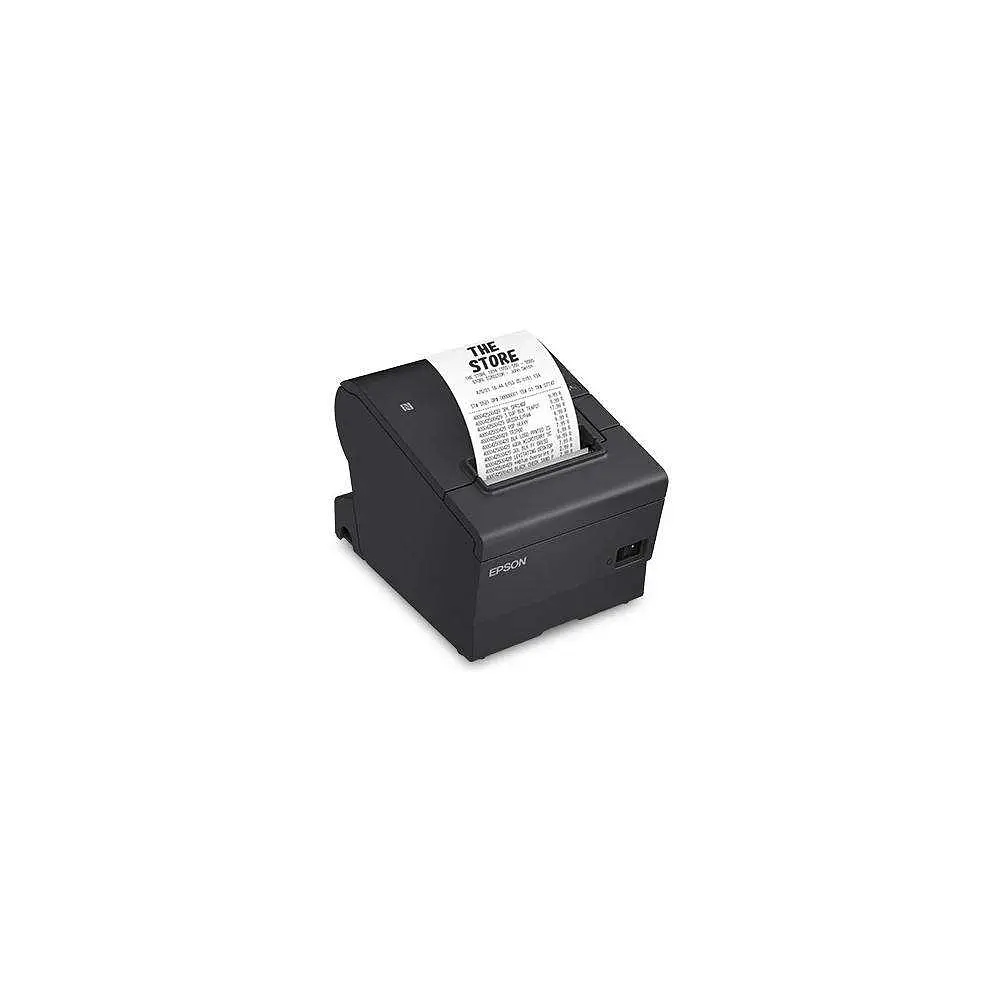 Принтер чеків Epson TM-T88VII 112, USB, ETH, SRL, PS Чорний (C31CJ57112) - фото 3