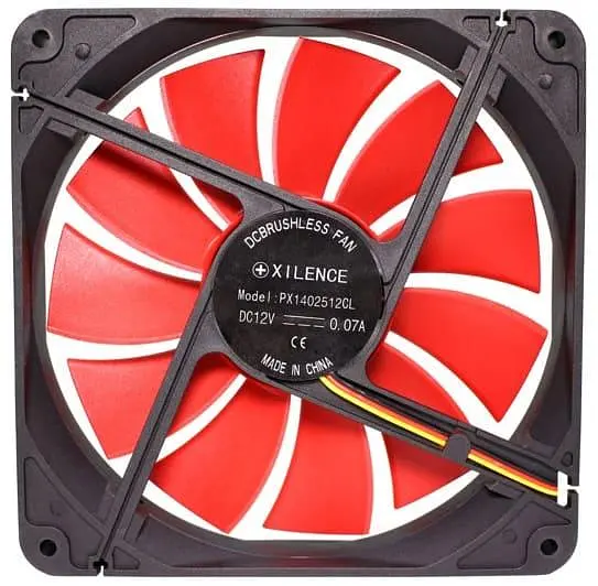 Вентилятор Xilence XPF140.R Red/Black (XF050) Б/в - фото 3