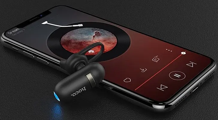 Беспроводная Bluetooth гарнитура Hoco E40 Black - фото 6