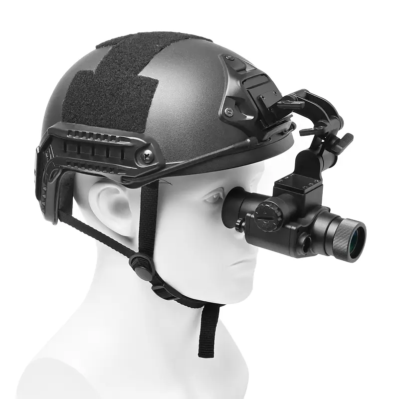 Монокуляр нічного бачення ПНБ з 3Х зумом та кріпленням на шолом Nectronix NVG20 (PVS-14)до 200 метрів (100999) - фото 7