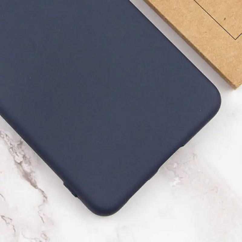 Чохол Silicone Cover Lakshmi (AAA) для Xiaomi 12T / 12T Pro Темно-синій / Midnight blue - фото 3