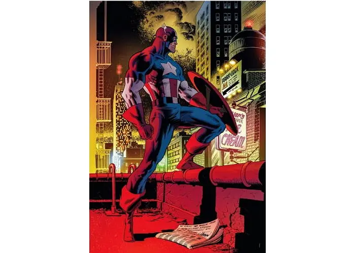 Пазл Clementoni Капітан Америка, Marvel (Marvel Captain America Puzzle - 1000 pcs.), 1000 ел. (37049) - фото 2