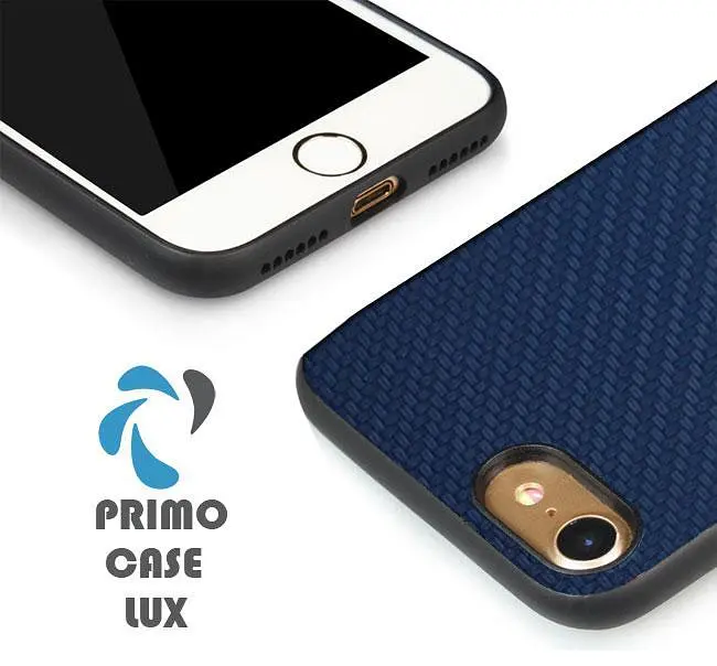 Чехол накладка Primo Case Lux для Apple iPhone 7 / iPhone 8 / SE 2020 / SE 2022 Dark Blue - фото 3