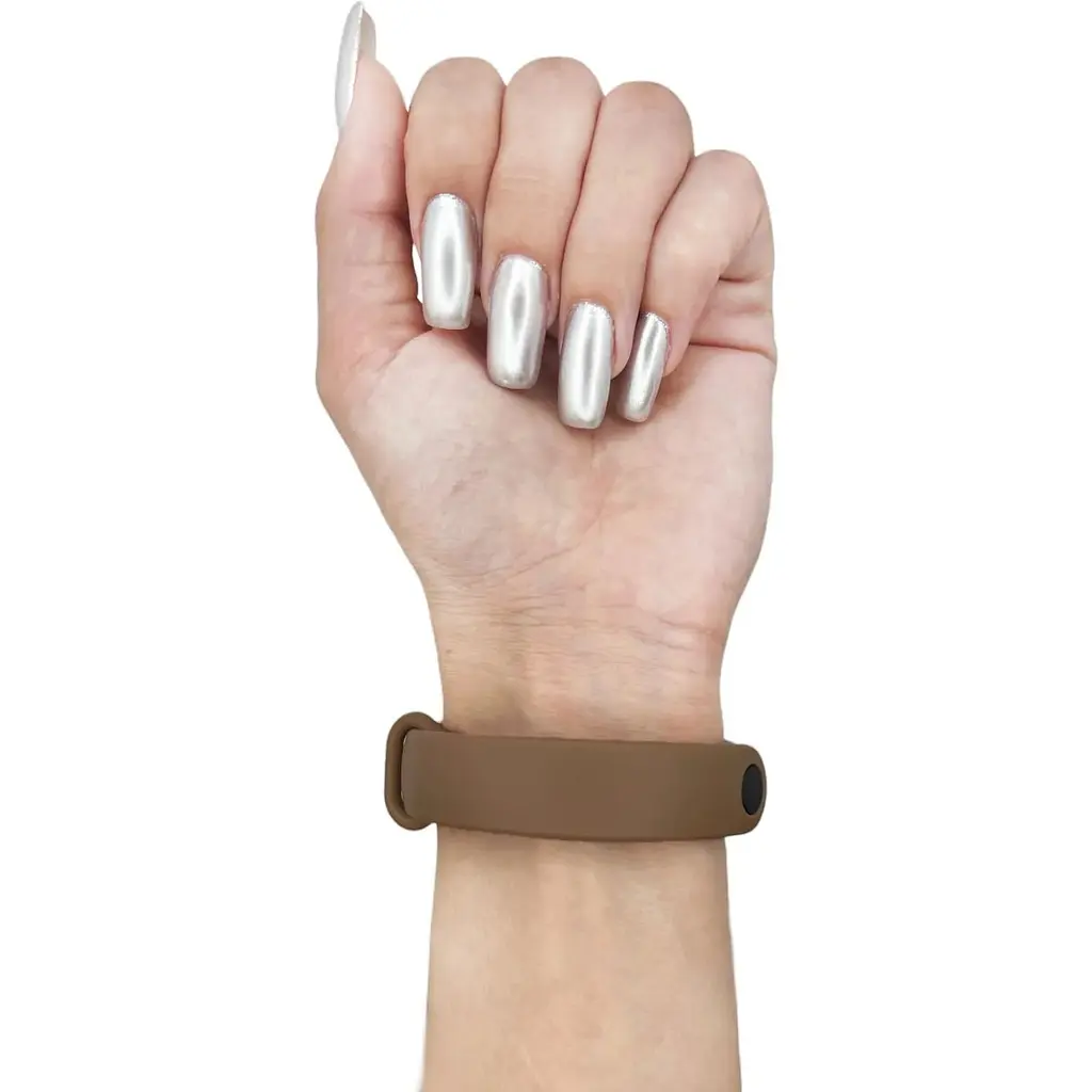 Силиконовый ремешок BeCover для Xiaomi Mi Smart Band 9 Brown (711939) - фото 5