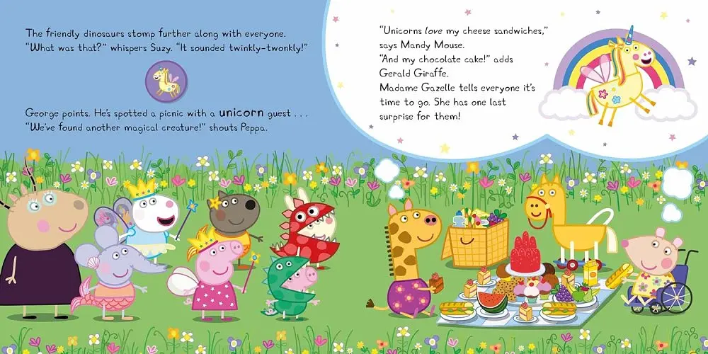 Peppa Pig: Magical Creatures Noisy Sound Book - - фото 4