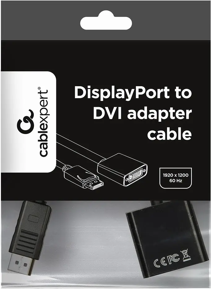 Адаптер Cablexpert DisplayPort - VGA 0.15м black (A-DPM-VGAF-02) - фото 4