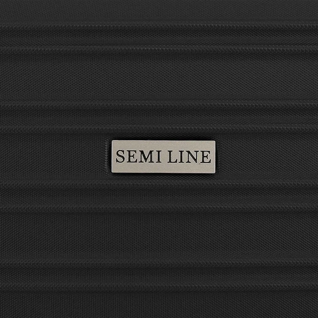 Валіза Semi Line 24" (M) Black (T5636-2) - фото 9