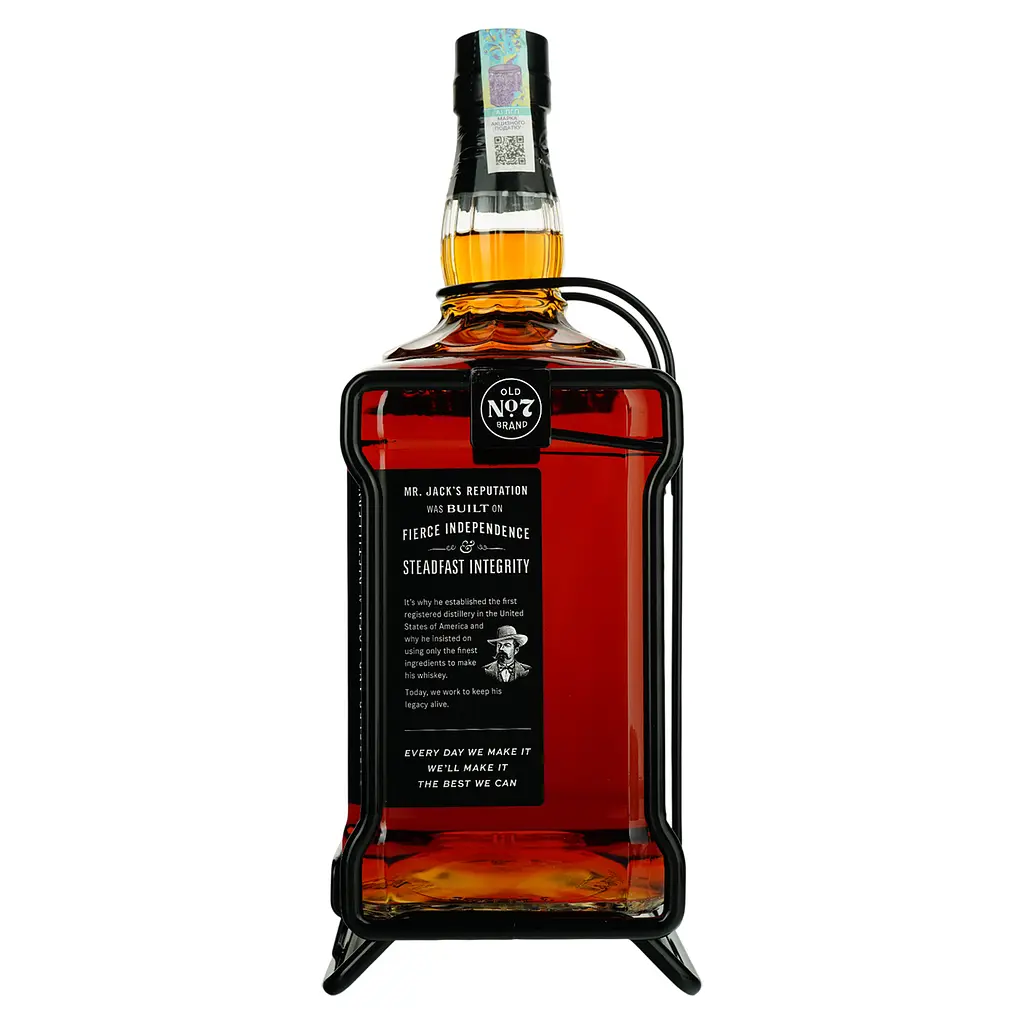 Віскі Jack Daniel's Tennessee Old No.7, 40%, 3 л - фото 5