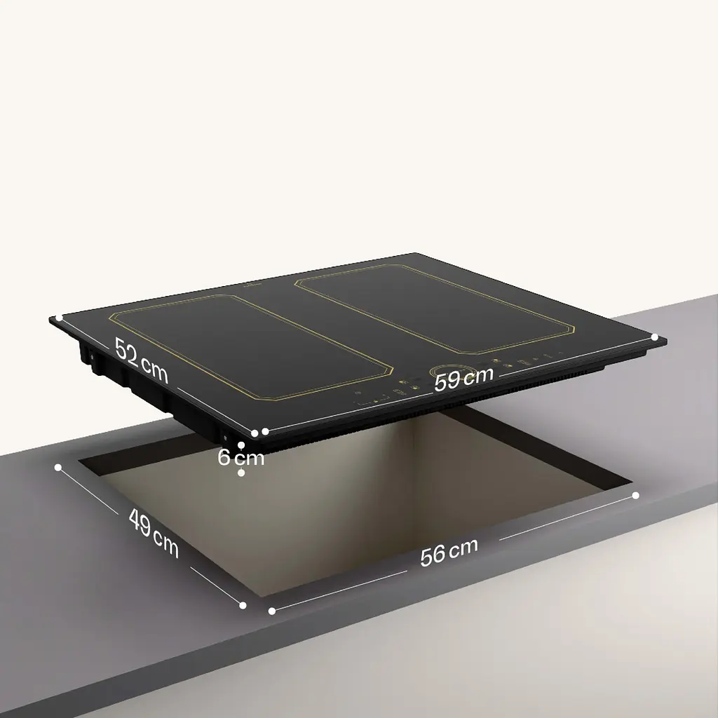 Індукційна плита Klarstein Klarstein Victoria 60 см 7400 Вт (10040201) - фото 5