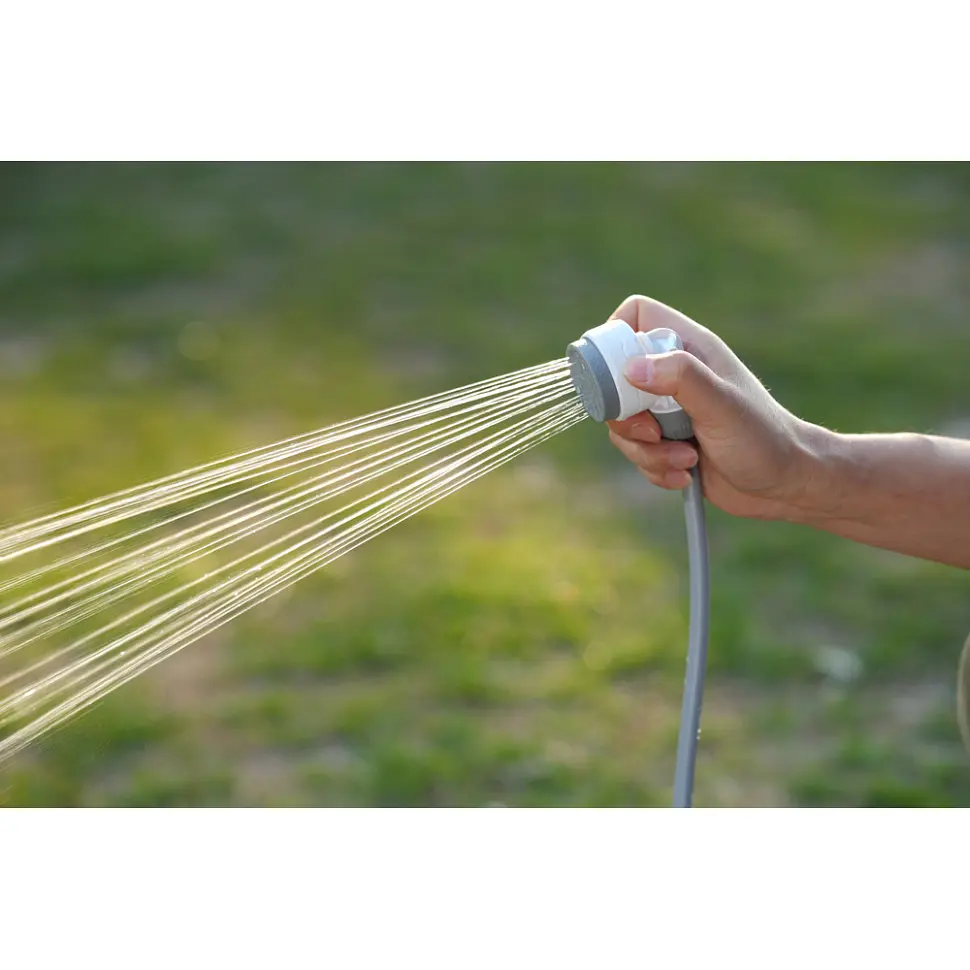 Душ портативний з насосом на акумуляторі Flextail Tiny Shower TS650WT / TS2500WT, білий - фото 14