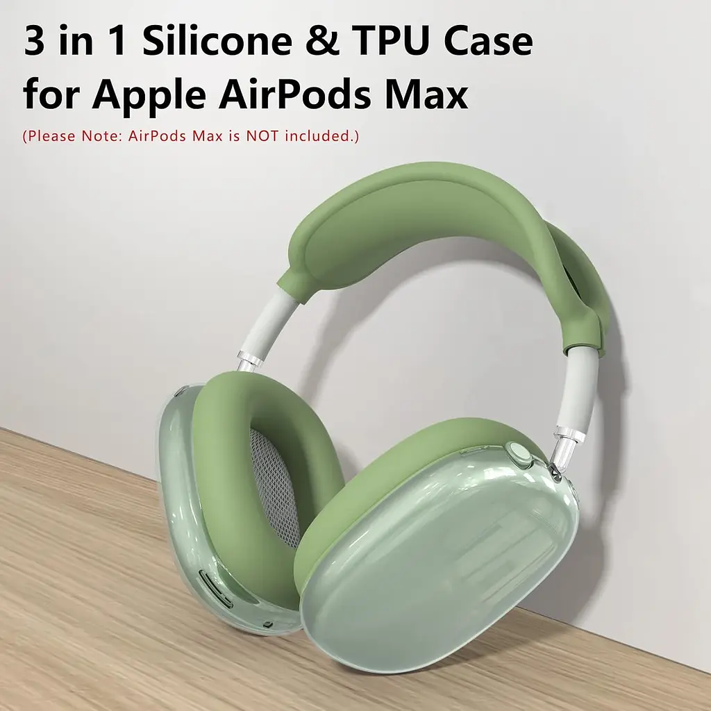 Чохол для Apple Airpods Max 2 / Airpods Max Ear Cups/Ear Pad/Headband Cover Green (ARS83290) - фото 2