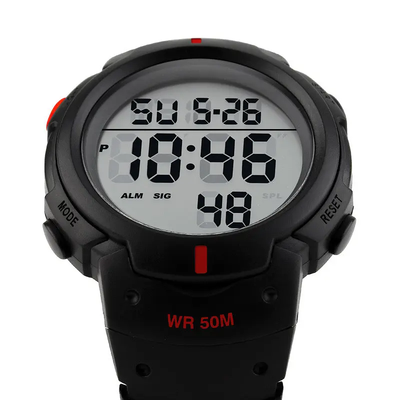 Наручний годинник чоловічий Skmei 1068 Red, 1068RD (12257) - фото 3