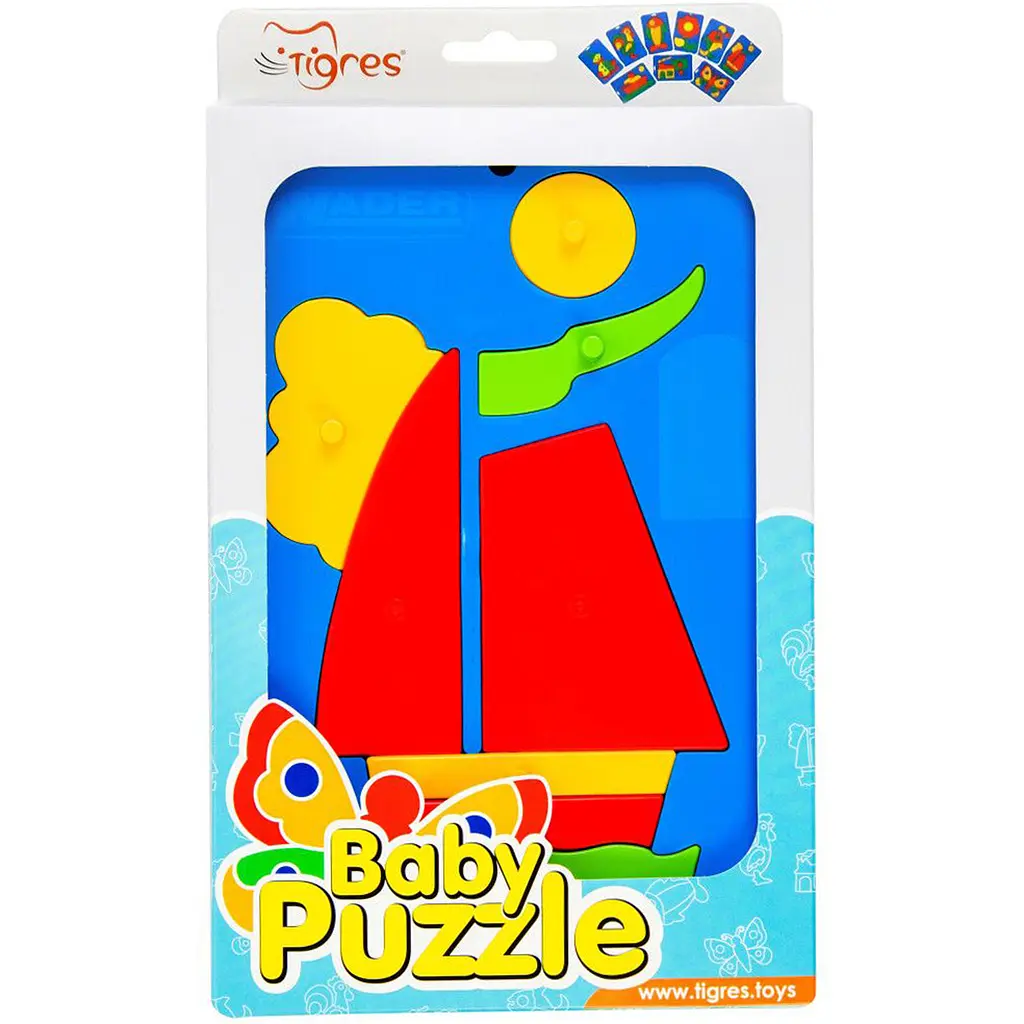 Уцінка. Іграшка розвиваюча Tigres Baby puzzles в асортименті (39340) - фото 6