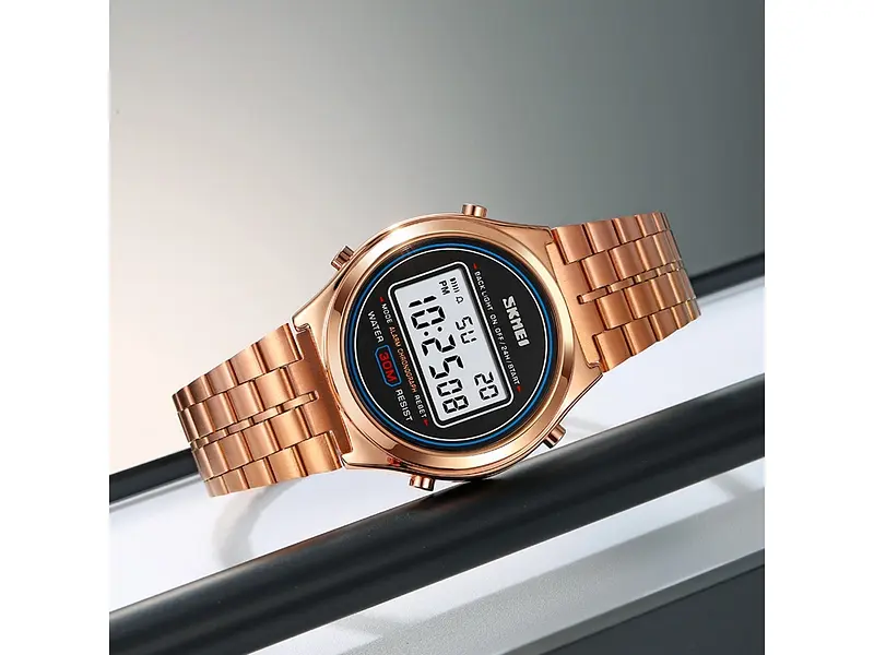 Чоловічий наручний годинник 2146RG Rose Gold Skmei acs0030240 - фото 4