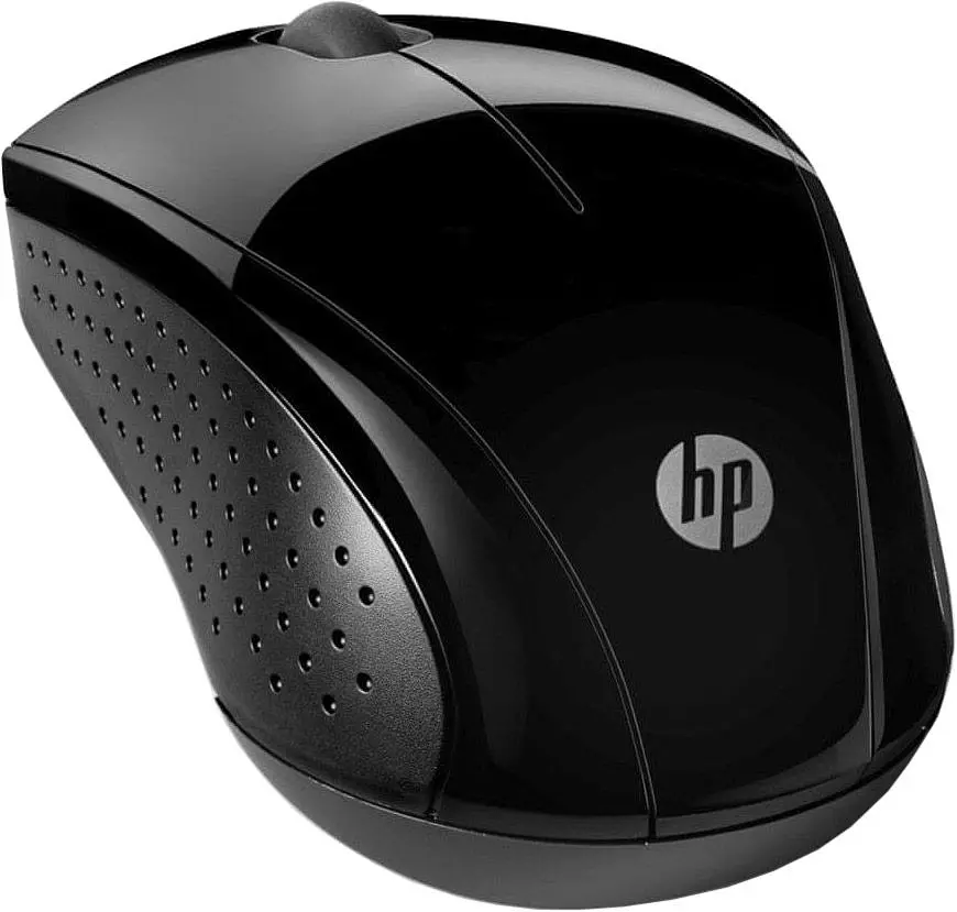 Комп'ютерна мишка бездротова HP 200 Black Wireless Mouse 3 кн. 1000 dpi чорна (X6W31AA) - фото 5