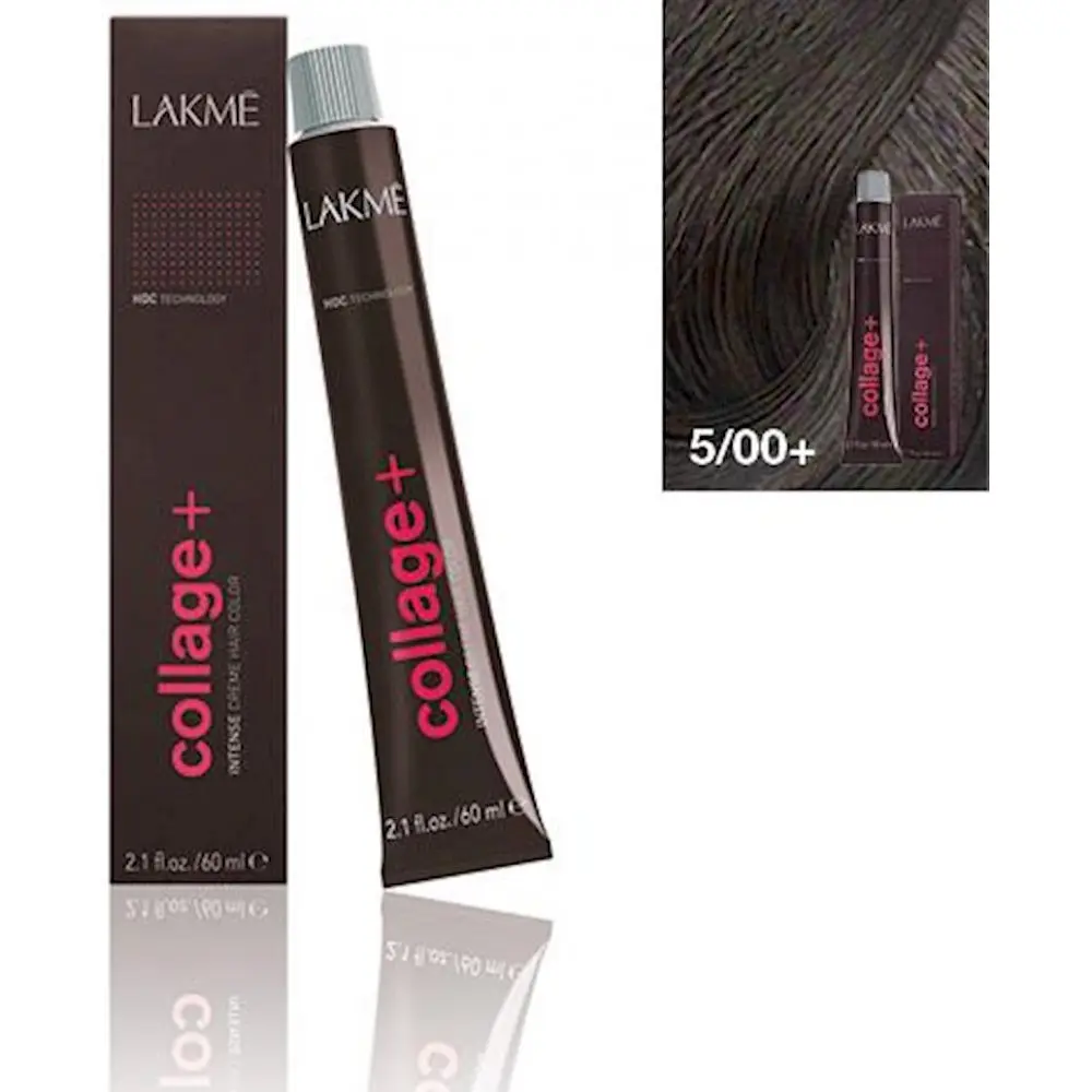 Перманентная краска для волос Lakme Collage Creme Hair Color тон 5/00+ 60 мл - фото 2