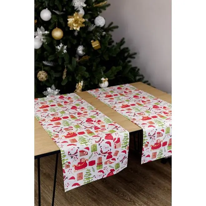 Ранер Прованс Санта на білому 40х140 см (35777) - фото 5