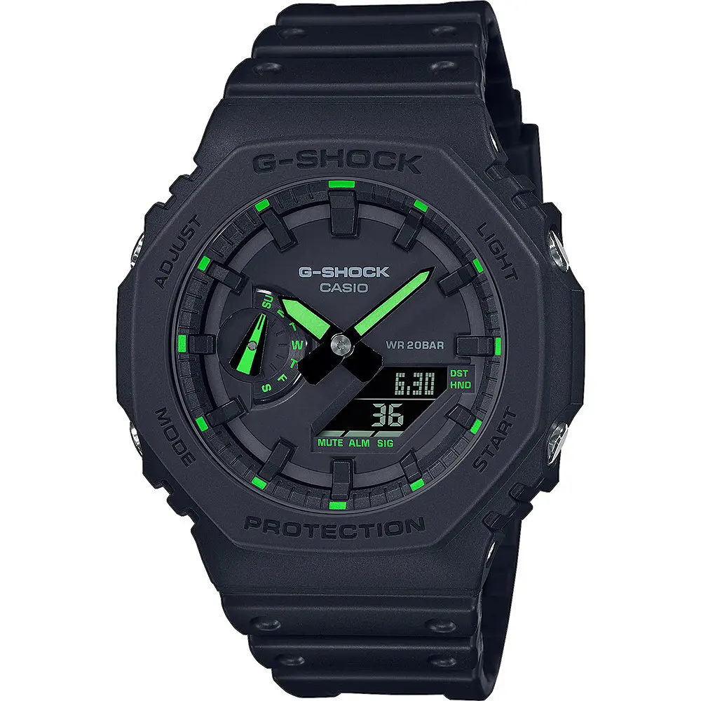 Годинник наручних чоловічий Casio GA-2100-1A3ER - фото 2