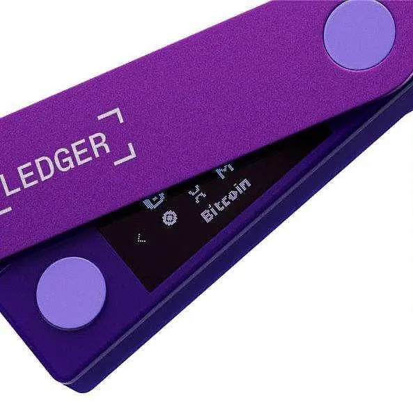 Апаратний криптогаманець Ledger Nano X Amethyst Purple - фото 5