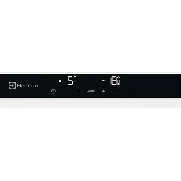 Холодильник Electrolux встроенныйный с нижн. мороз. 188x55х55 холод. отд. 215 л мороз. отд. 61 л 2дв. А++ Combi инв. диспл внутр. зона св те белый - фото 8