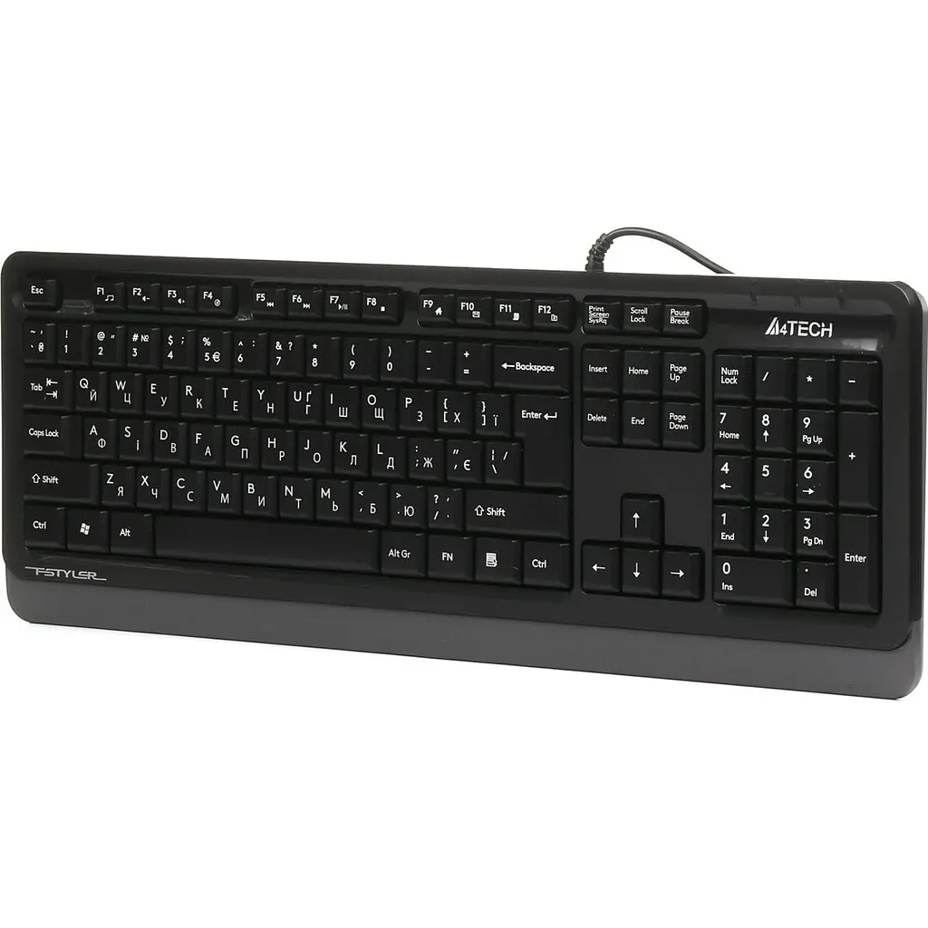 Клавіатура A4Tech FK10Q USB Grey (4711421003452) [176258] - фото 5