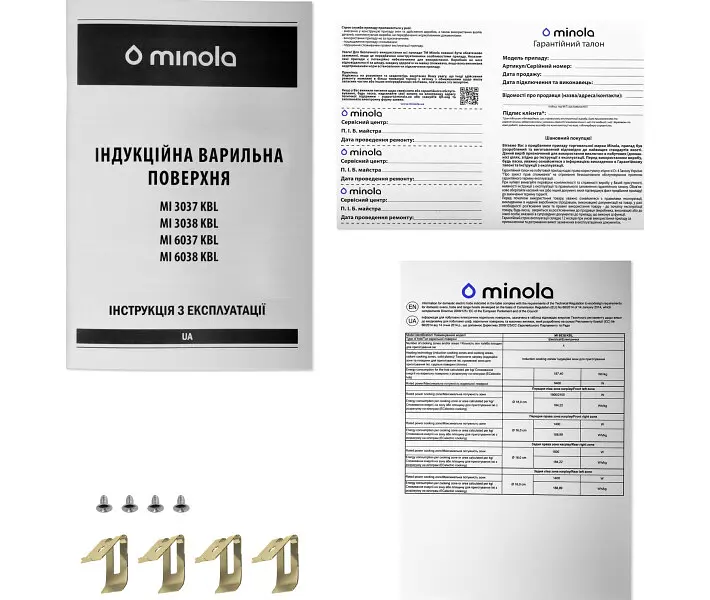 Варочная поверхность Minola MI 6038 KBL индукция - фото 8