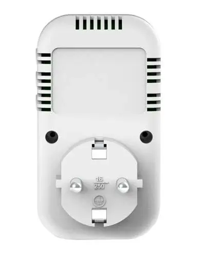 Реле напруги DS1, White, 1 розетка (220 В / 50 Гц), до 16 A / 3520 Вт ColorWay teh0019920 - фото 5