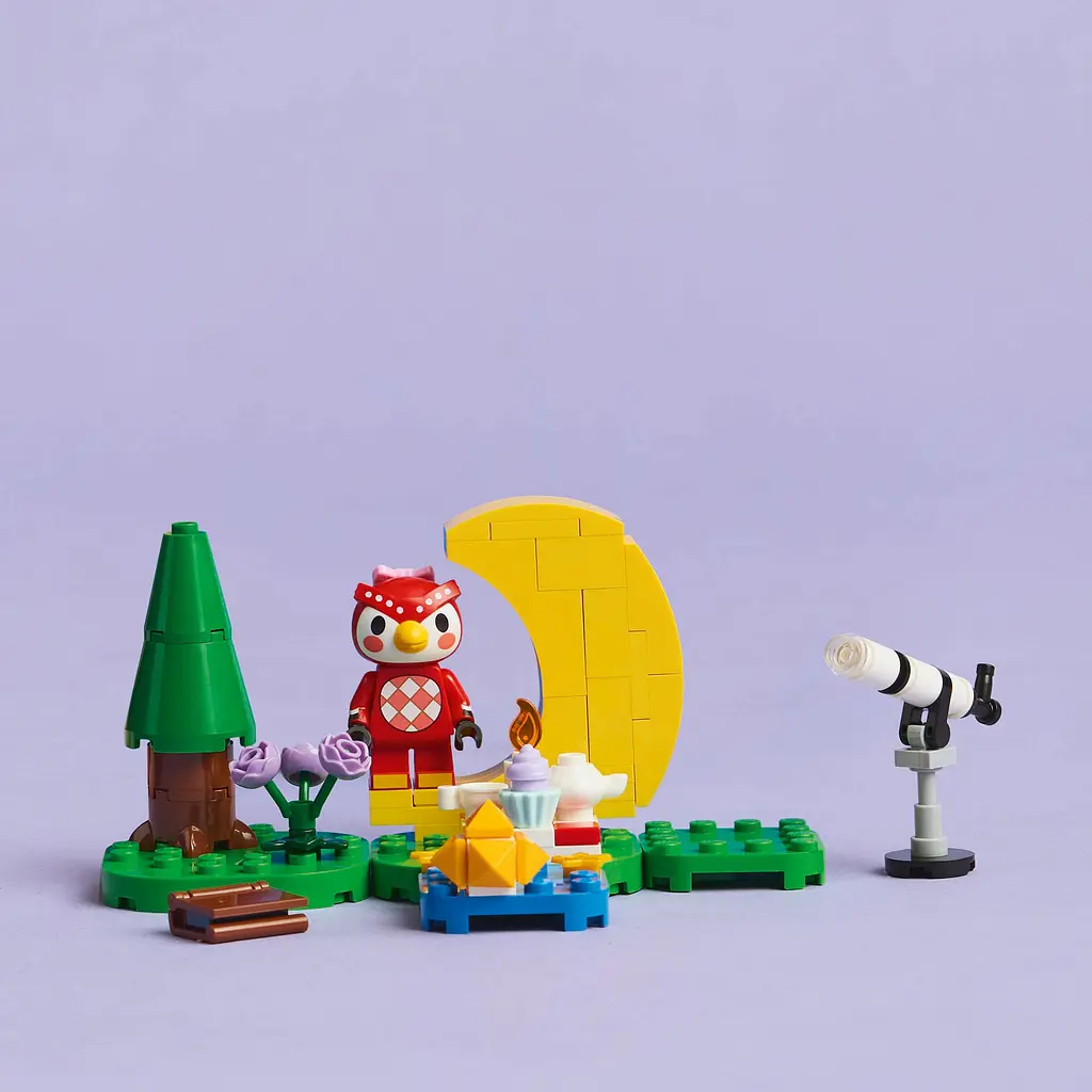 Конструктор LEGO Animal Crossing Наблюдение за звездами из Celeste 78 деталей (77053) - фото 12