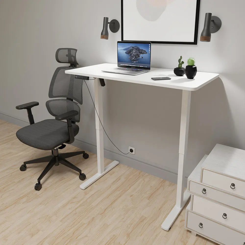 Стіл Mealux PowerDesk Lite XL White (арт. EVO-202 Lite W/W) - фото 3