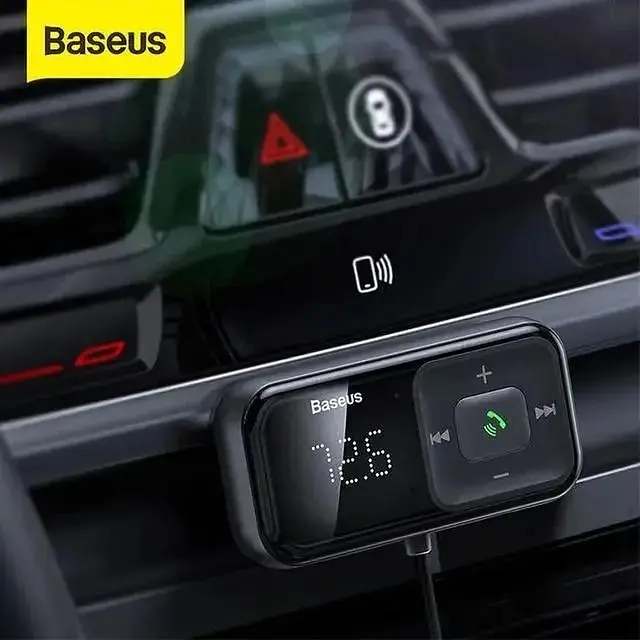 Автомобільний ФМ блютуз модулятор Baseus S-16 USB для автомагнітоли в машину - фото 8