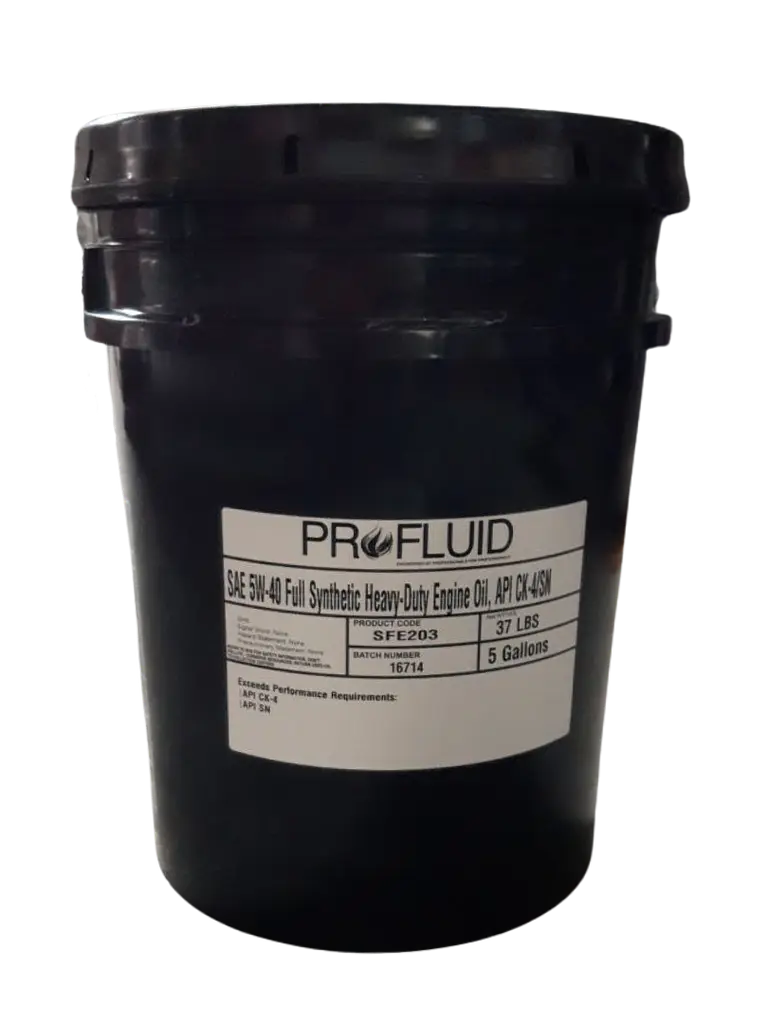 Моторна олива ProFluid Full Synthetic 5W40 CK-4 HDEO, 18,93 л.