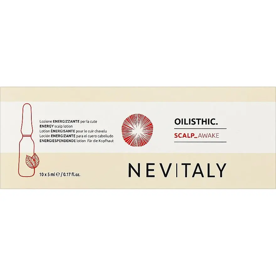 Ампулы для волос Nevitaly Oilisthic Energy Scalp Awake Lotion против выпадения 50 мл (10 шт. x 5 мл) - фото 2