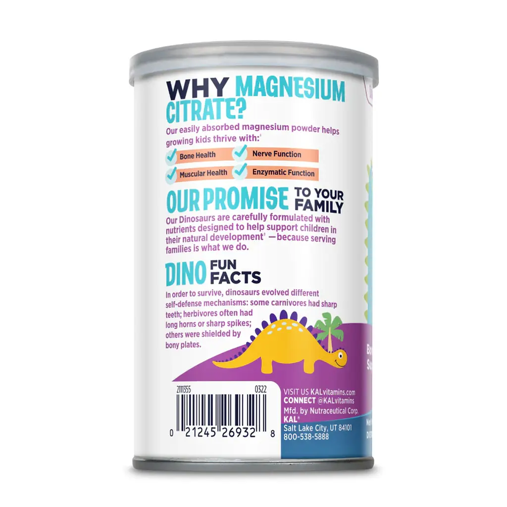 Дитячий магній цитрат Magnesium Powder 200 мг 4 oz Без смаку - фото 3