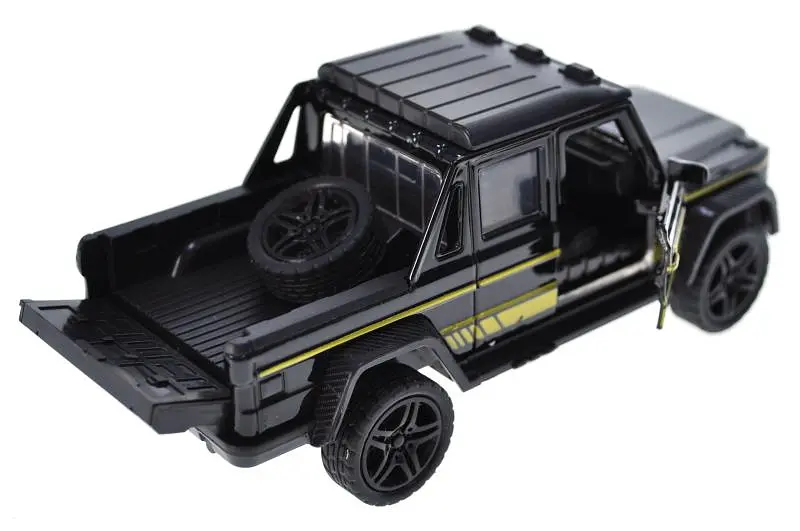 Іграшкова машинка позашляховик Mercedes-Benz G-Class Pickup 1:32 Автопром металева AP74142, 2 кольори, в коробці р.16, 5х7, 5х7, 5см - фото 2