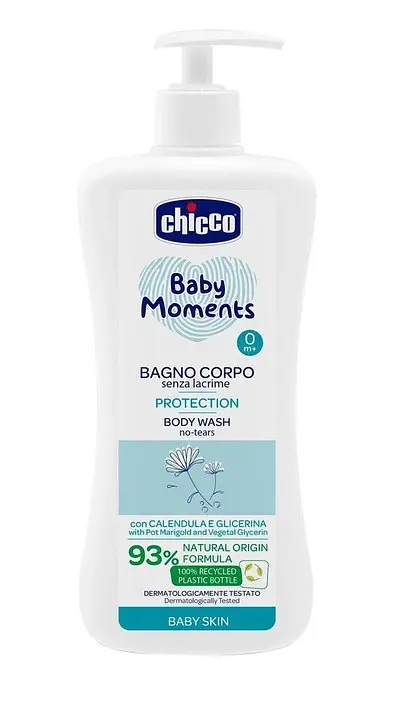 Гель для купання Chicco Baby Moments Без Слез із календулою 750 мл