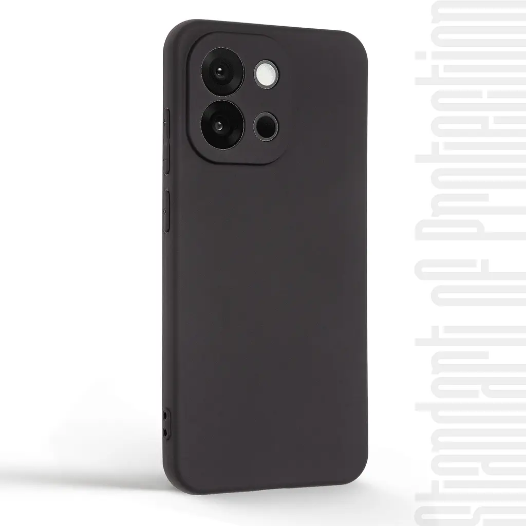 Чехол-накладка для смартфона OnePlus 13T, противоударный, силиконовый, термополиуретановый (ТПУ), с защитой камеры и корпуса, черный, защита всего корпуса, ArmorStandart (ARM86732) - фото 2