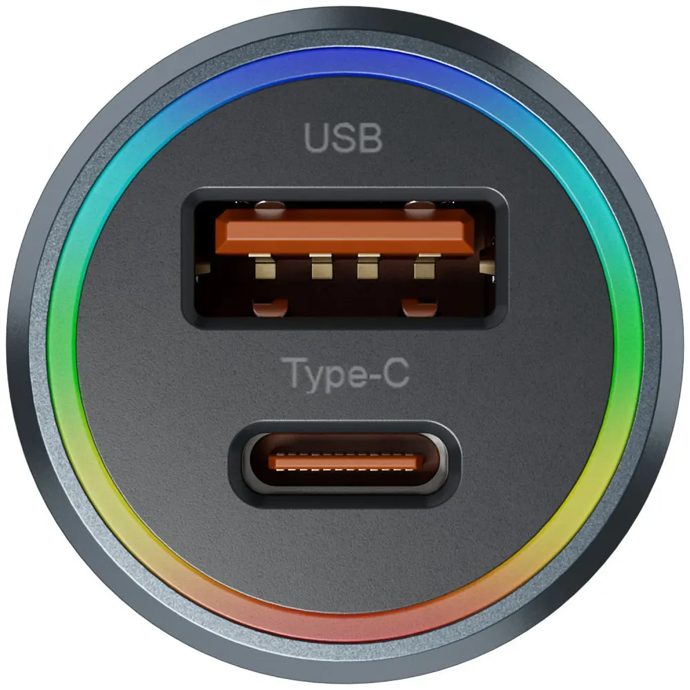 АЗП Proove Double Energy Plus 53W (USB + Type-C), в асортименті - фото 5