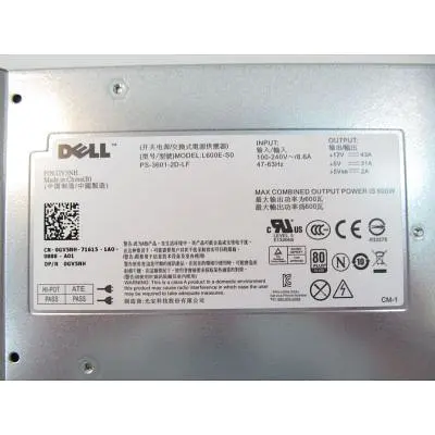 Блок живлення Dell 600W H600E-S0, PS-3601-2D-LF T307M REF (# GV5NH/REF #) - фото 2