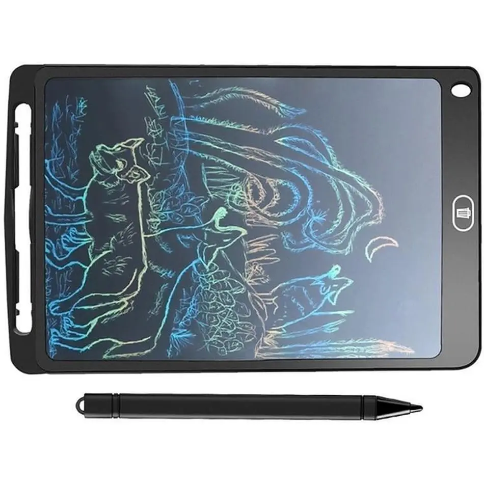 Дитячий графічний планшет Semi LCD Writing Tablet для малювання з пером Black - фото 2