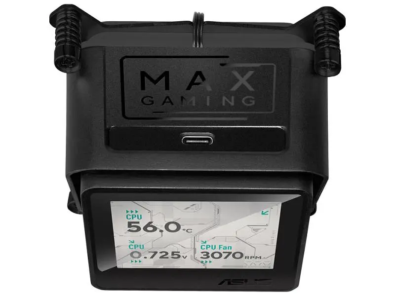 Водяне охолодження Asus MAX Gaming LC 360 ARGB LCD Black (90RC01G1-B0EAY0) - фото 10