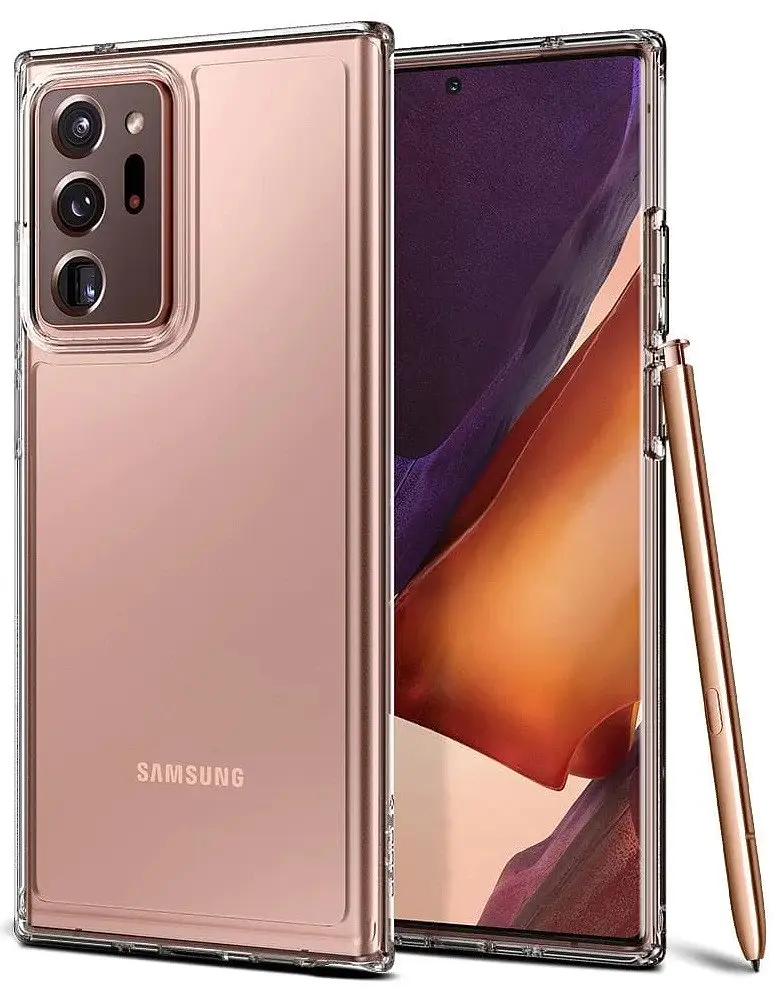 Оригінальний чохол Spigen Ultra Hybrid для Samsung Galaxy Note 20 Ultra Crystal Clear (ACS01393)