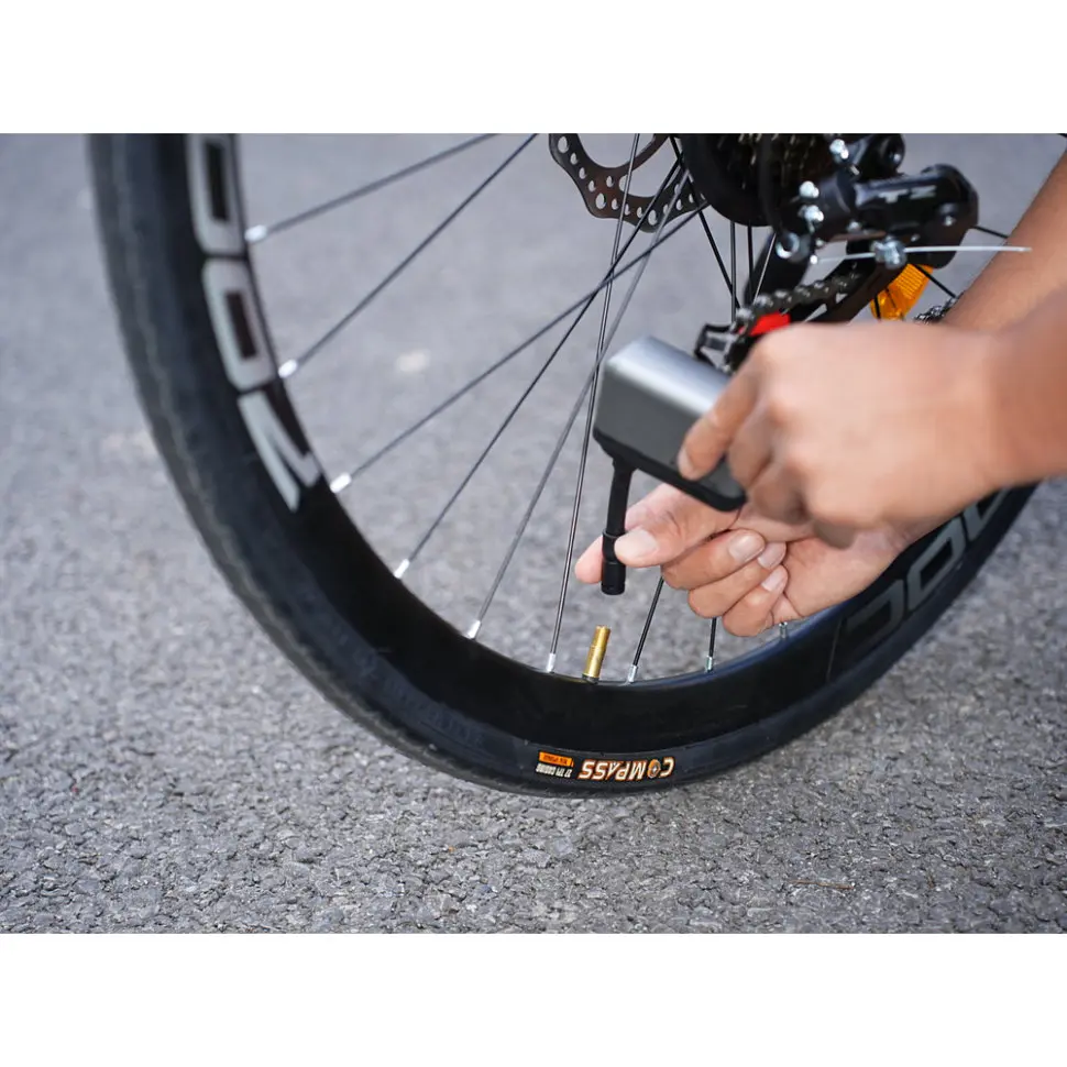 Велосипедний міні насос електричний Flextail Tiny Bike Pump Pro, 120 PSI - фото 30