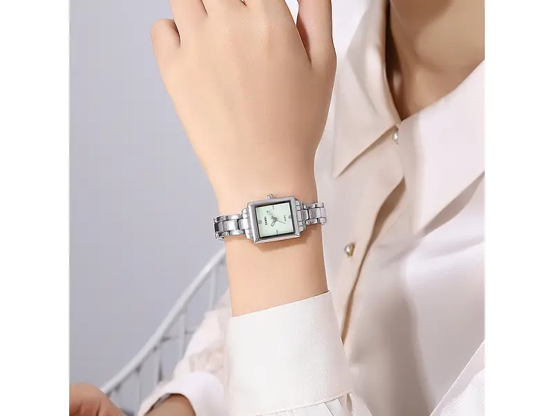 Жіночий наручний годинник 2315SIGN Silver-Green Skmei acs0030030 - фото 4