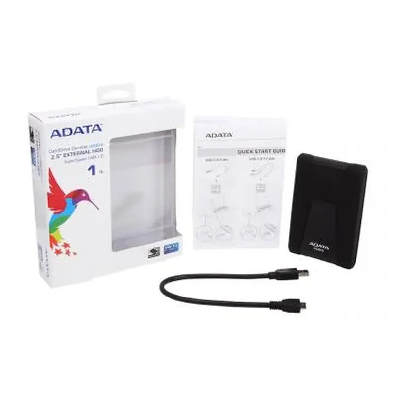 Зовнішній жорсткий диск 2.5" 1TB ADATA (AHD650-1TU31-CBK) - фото 8