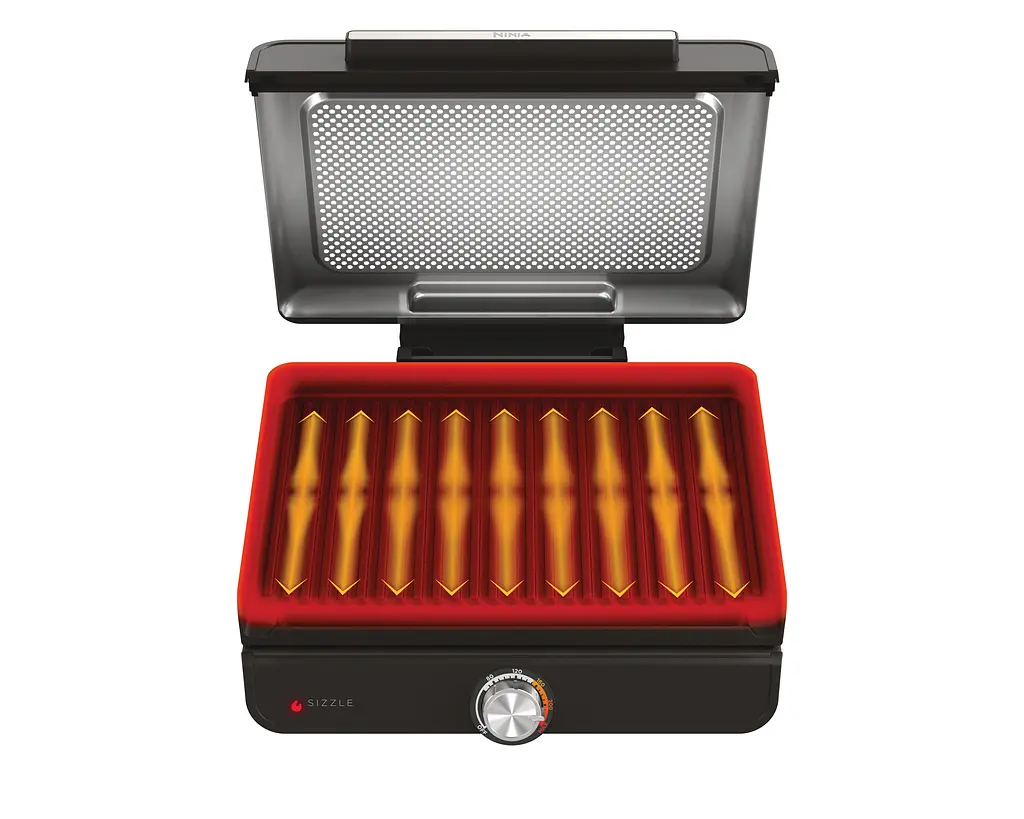 Электрогриль Ninja Sizzle черный (GR101EU) - фото 6