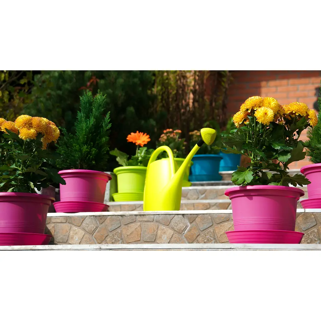 Лійка Plastkon Spring 4.5 л салатова (116564) - фото 3