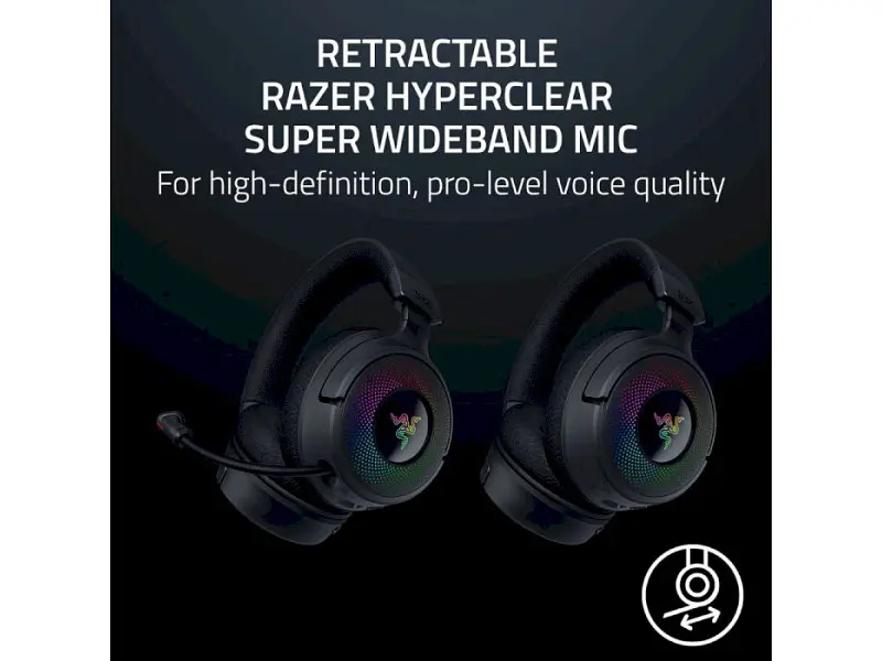 Навушники з мікрофоном Razer Kraken V4 Black (RZ04-05170100-R3M1) - фото 8